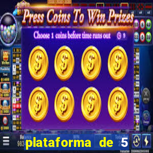 plataforma de 5 reais jogo do tigre